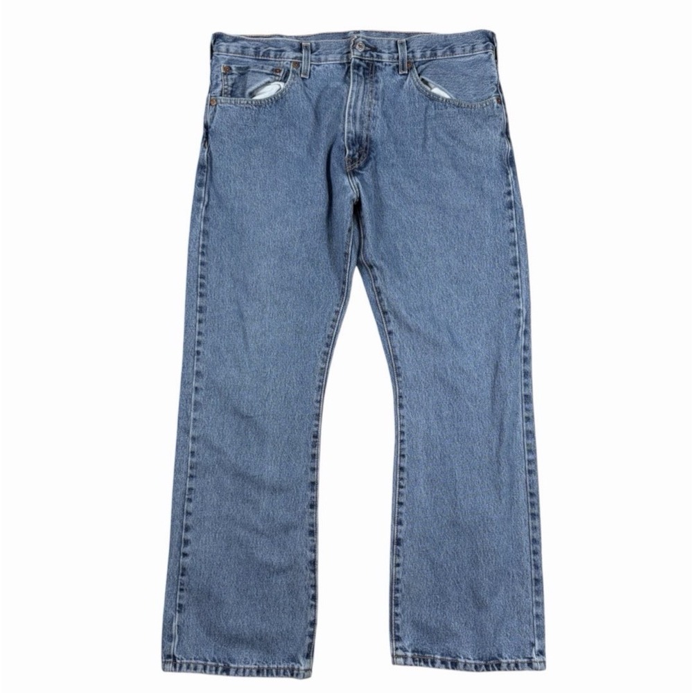 Y2K Levis 517 Jeans Men's Size 36x30 Boot Cut Light Wash Denim Cowboy Western